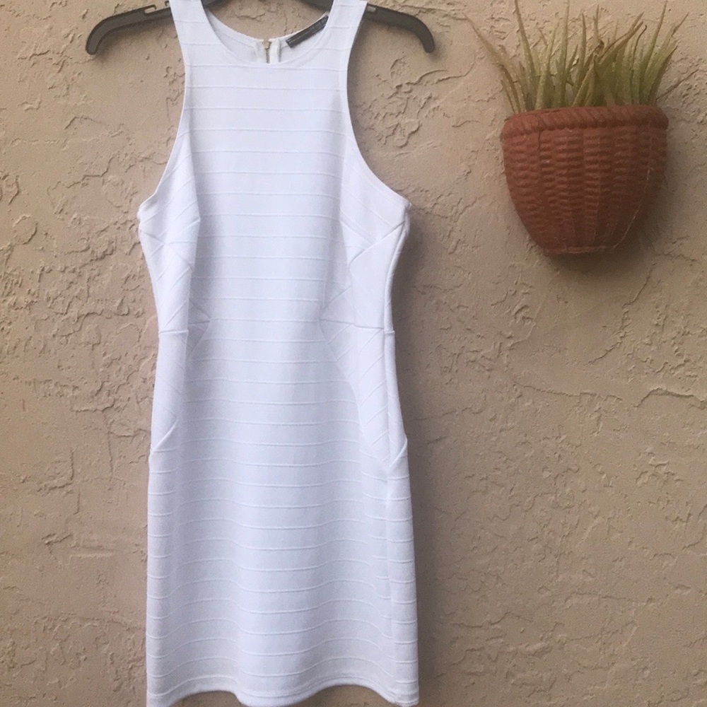 Sweet Dress! NWOT Atmosphere White Classic Racerback Dress